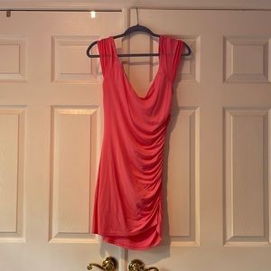 Lovers and Friends Hot Pink Slinky Mini Dress Size Small